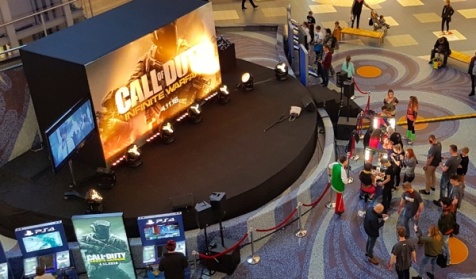 Premiera gry Call of Duty w Blue City, Warszawa 1